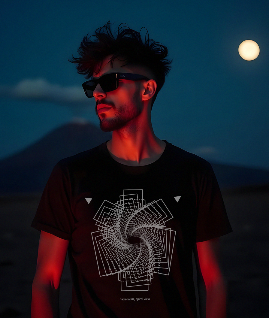 camiseta spiral view
